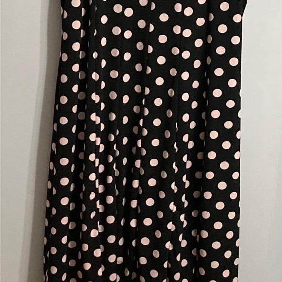 NWT Cap- sleeve pink polka dot dress - Picture 5 of 6